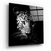 Leopard Glass Wall Art.